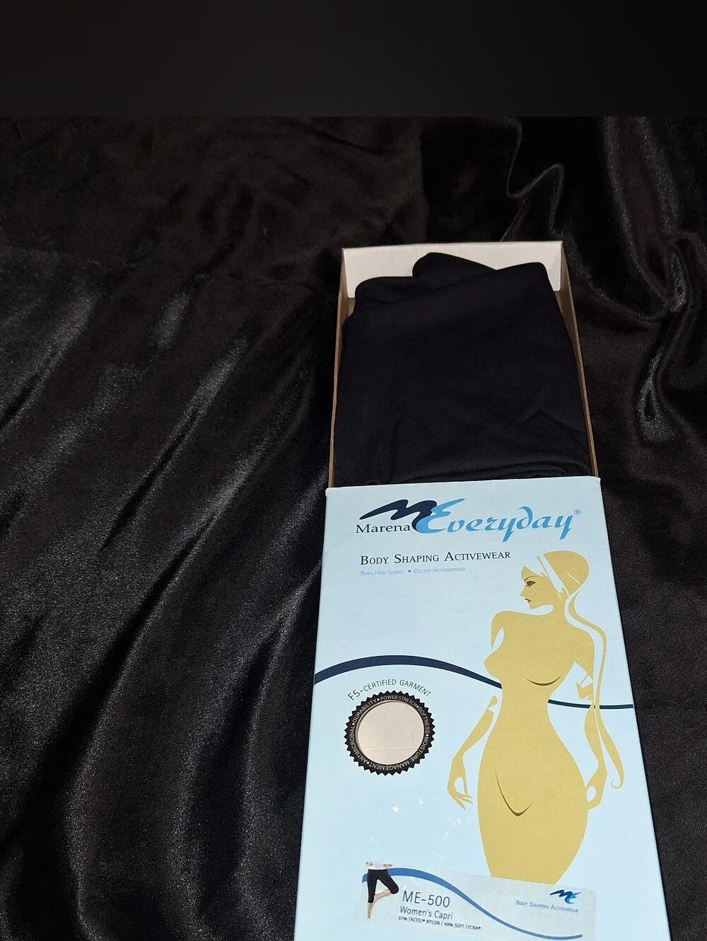 New Marena Shapewear~Compression~Recovery~Capri~Shaping~Cool Max~Small